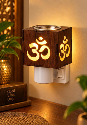 Electrical Camphor Diffuser Glass with On/Off Switch angle 1