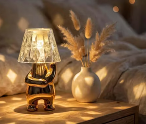 Standing Man Table Lamp Decorative Aesthetic Night Light Desk Light angle 2