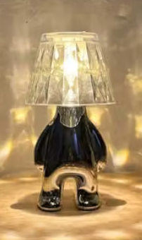 Standing Man Table Lamp Decorative Aesthetic Night Light Desk Light angle 3