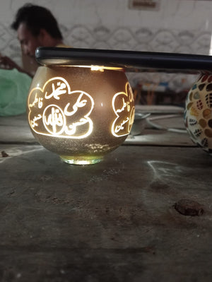 Night Lamp with Islamic calligraphy angle 3